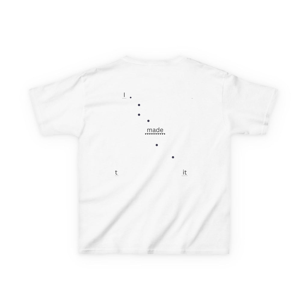 Happening Kids Tee, Fun Cotton T-Shirt for Girls and Boys, Perfect for Birthdays, Summer Parties, Everyday Wear, I made it
