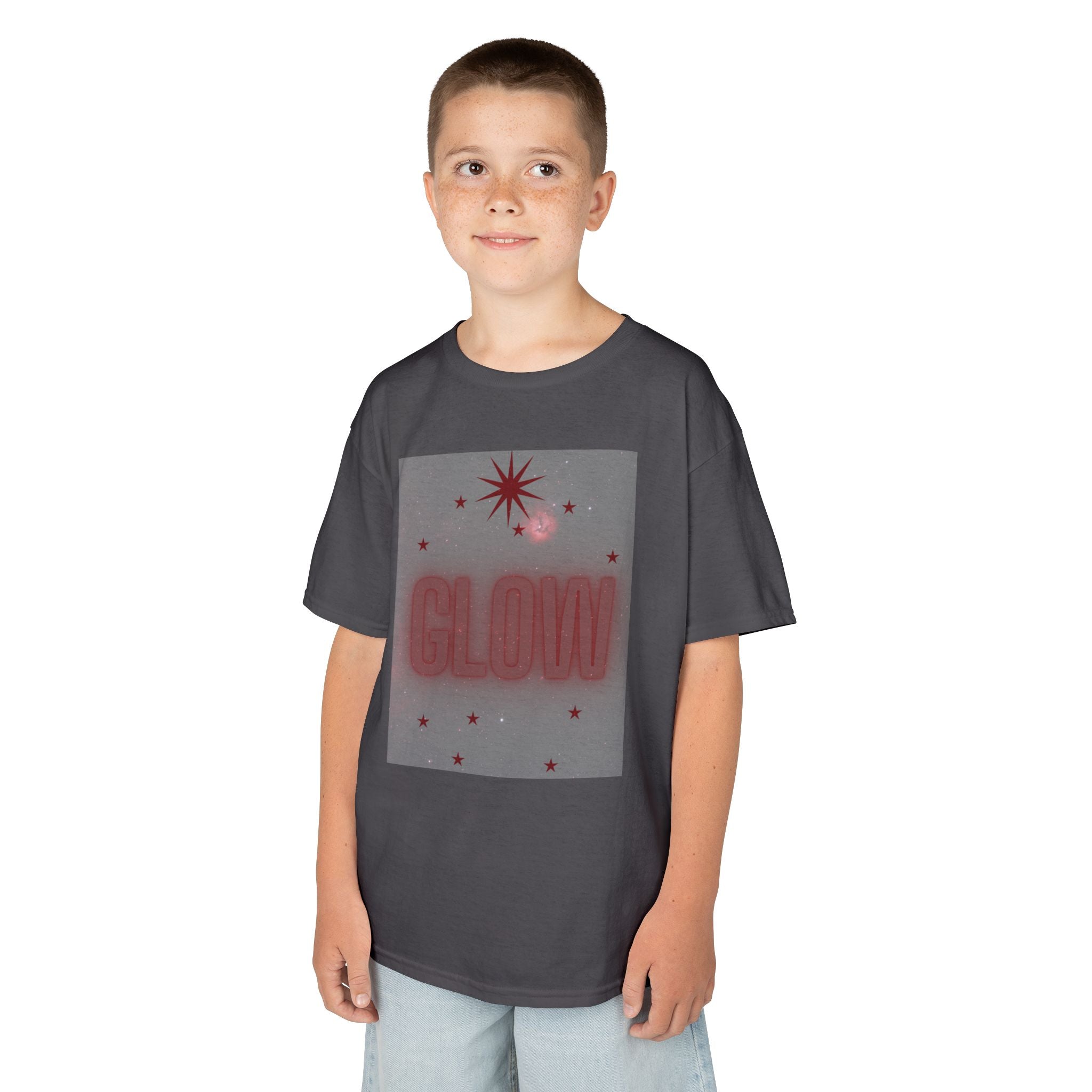 Glow Kids T-Shirt, Fun Kids Tee, Birthday Gift for Kids, Unique Graphic Tee, Children’s Apparel