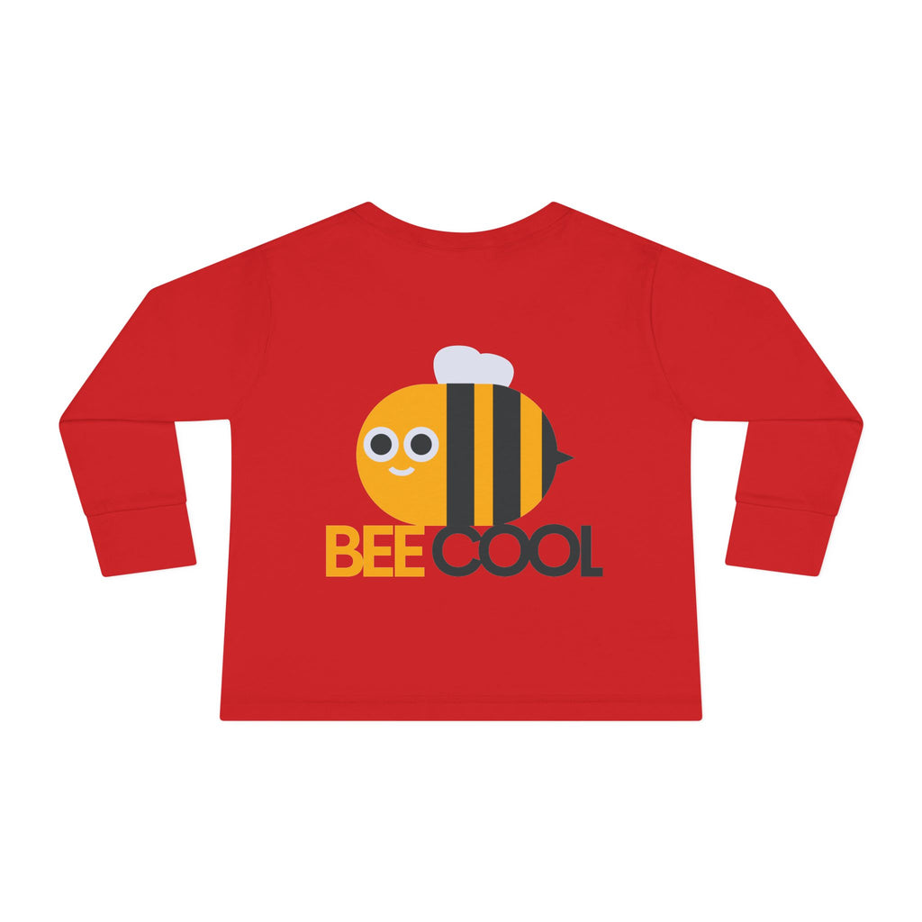 Toddler Long Sleeve Tee - Cozy, Playful, Everyday Wear for Kids, Birthday Gift, Family Photos, Holiday Celebrations, Play Dates
