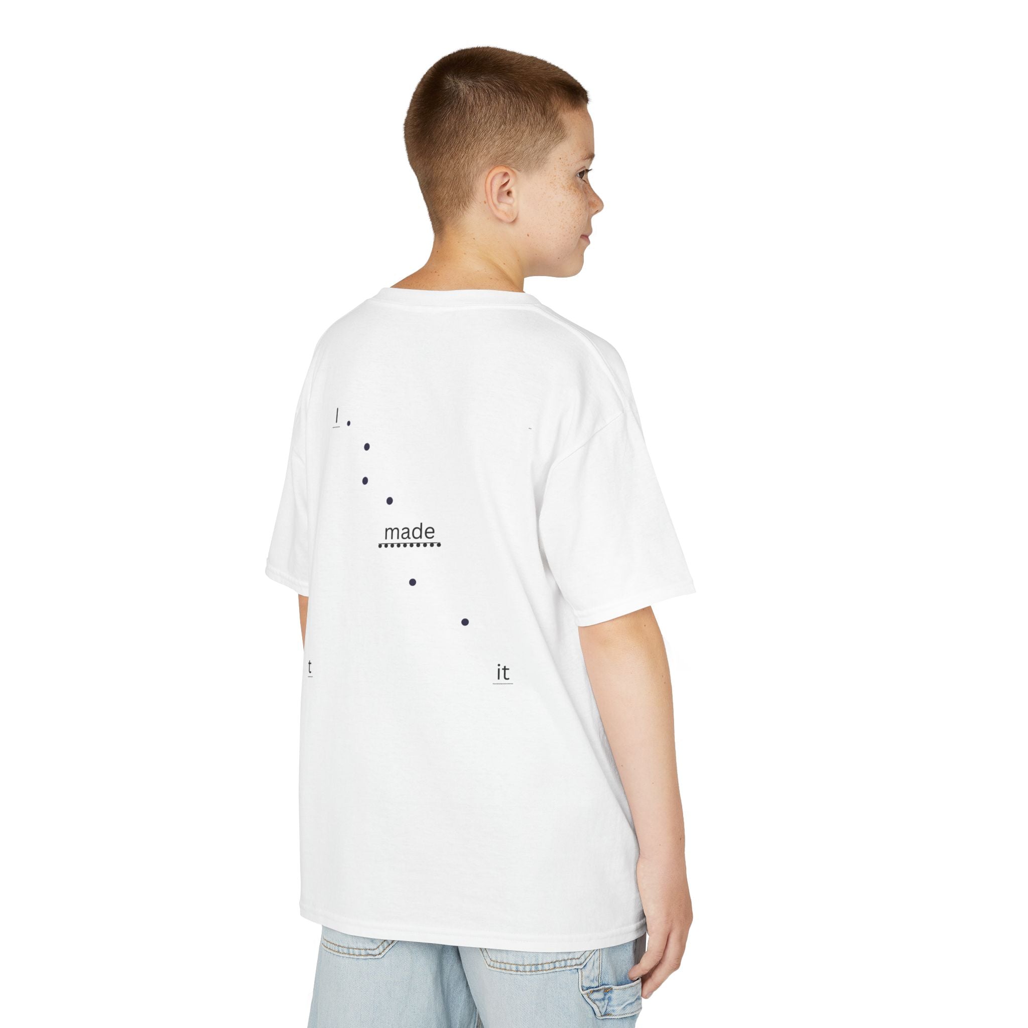 Happening Kids Tee, Fun Cotton T-Shirt for Girls and Boys, Perfect for Birthdays, Summer Parties, Everyday Wear, I made it