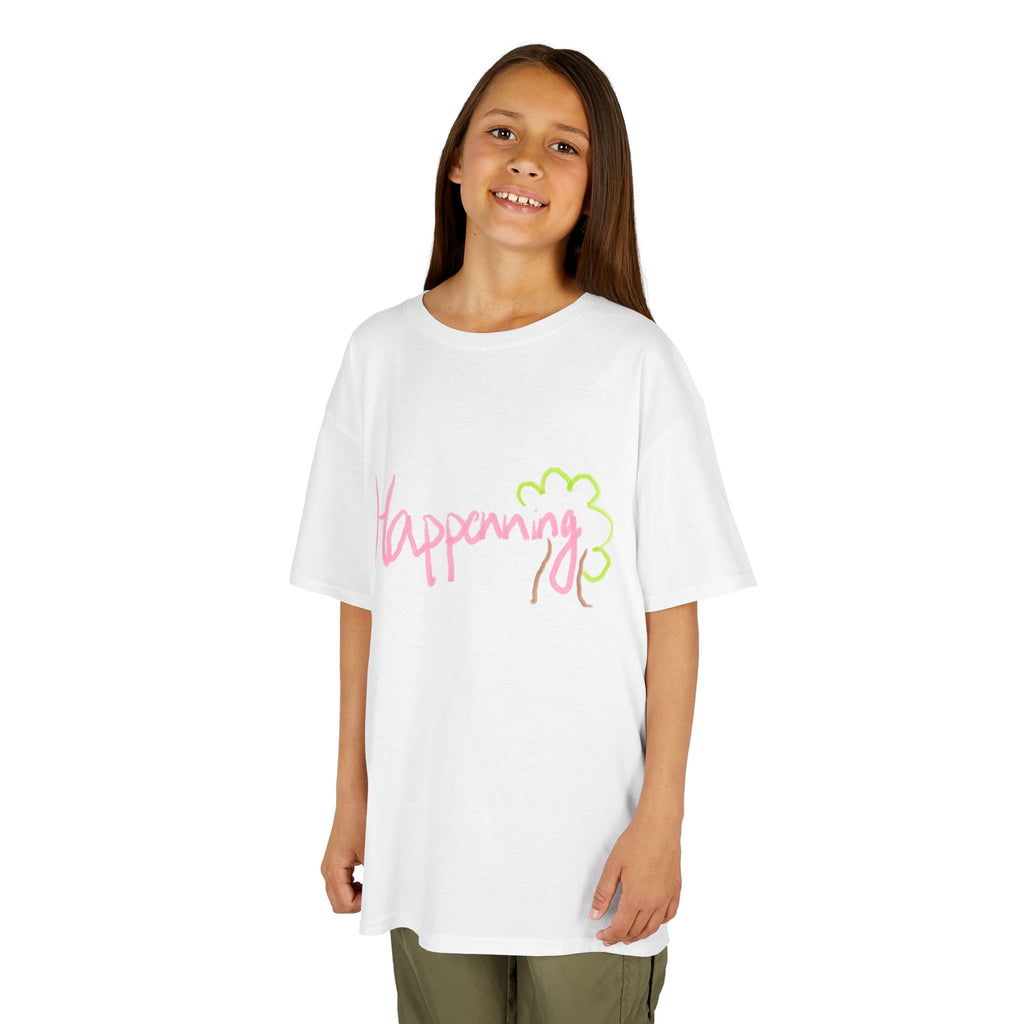 Happening Kids Tee, Fun Cotton T-Shirt for Girls and Boys, Perfect for Birthdays, Summer Parties, Everyday Wear, I made it