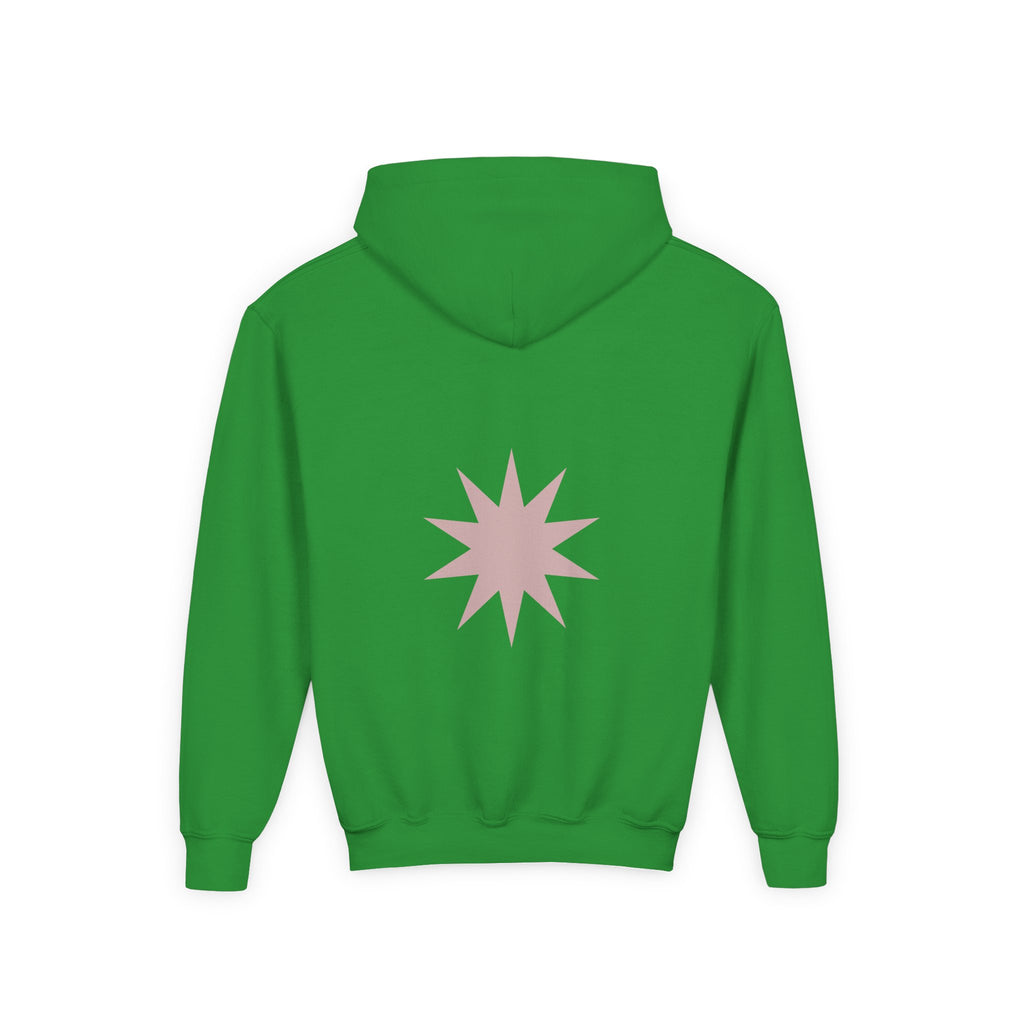 Youth Motivational Hooded Sweatshirt - Be Good Do Good, Positive Vibes, Inspirational Gift, Eco-Friendly Fashion, Everyday Comfort