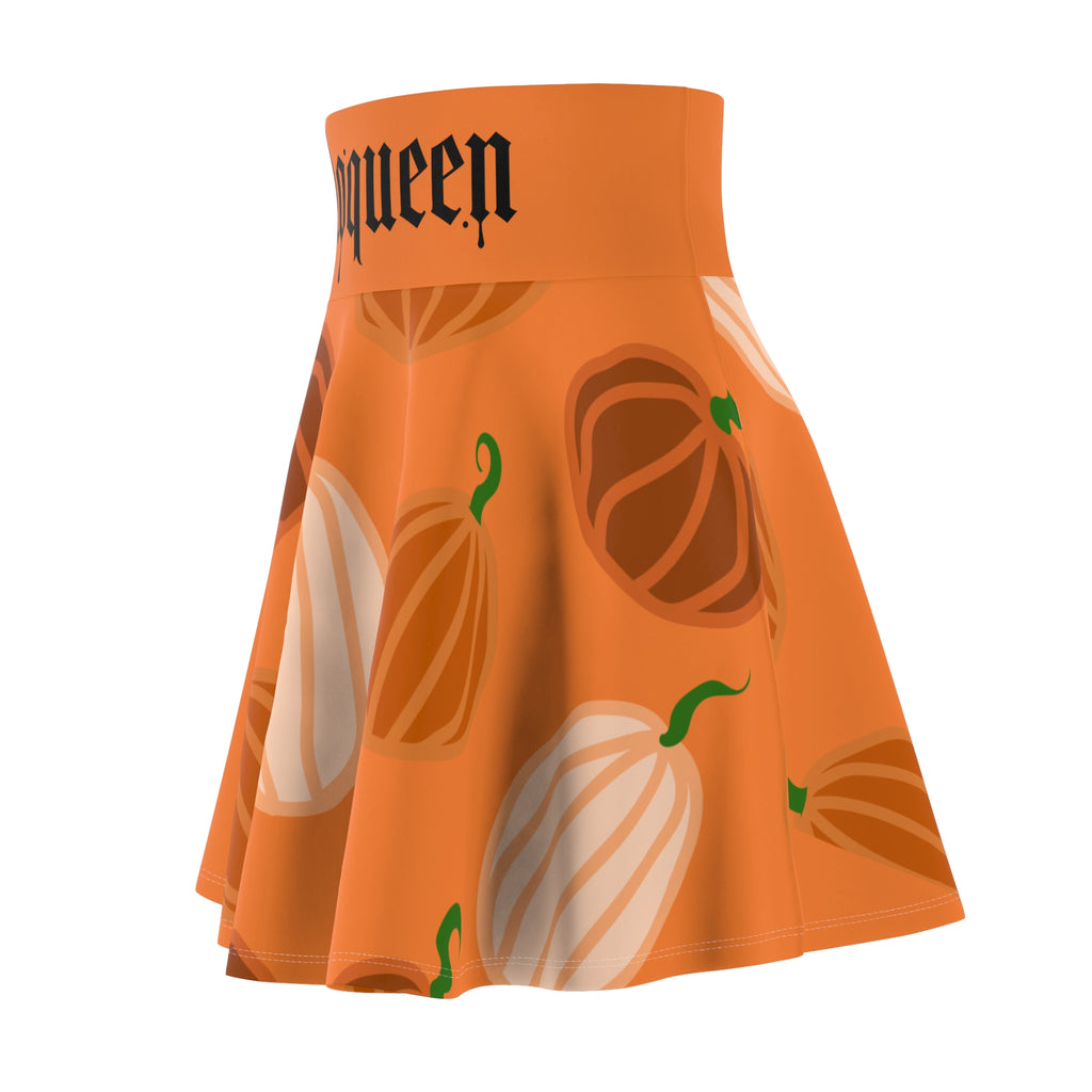 Spooky Autumn Women's Skater Skirt, Halloween Skirt, Fall Fashion, Pumpkin Print Skirt, AOP Skater, Cute Casual Wear