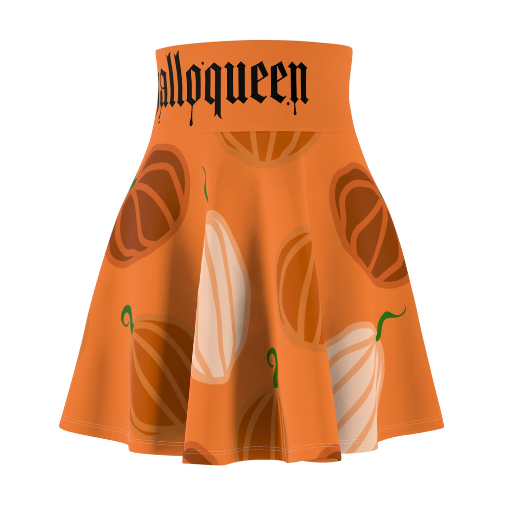 Spooky Autumn Women's Skater Skirt, Halloween Skirt, Fall Fashion, Pumpkin Print Skirt, AOP Skater, Cute Casual Wear