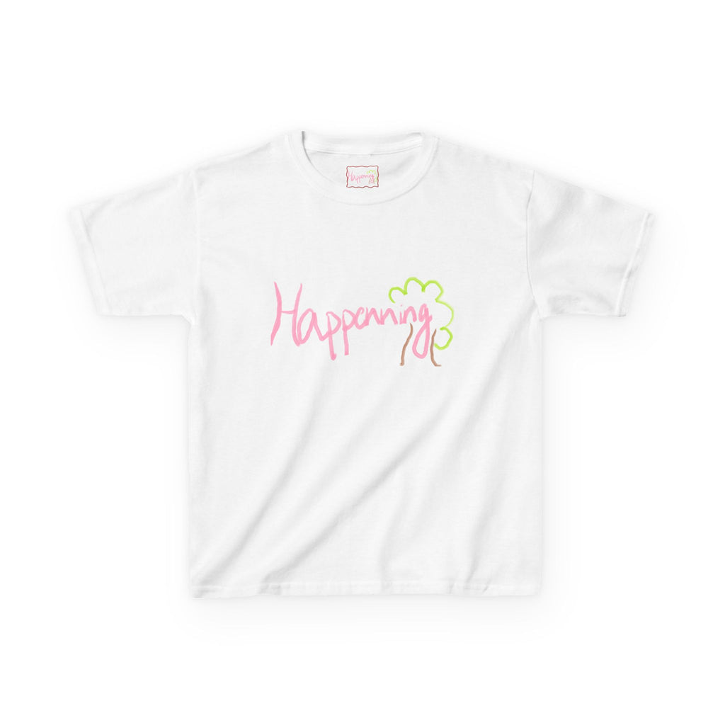 Happening Kids Tee, Fun Cotton T-Shirt for Girls and Boys, Perfect for Birthdays, Summer Parties, Everyday Wear, I made it