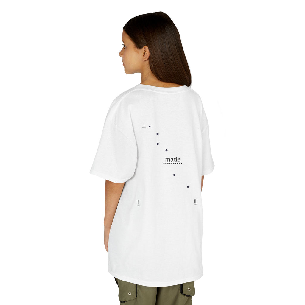 Happening Kids Tee, Fun Cotton T-Shirt for Girls and Boys, Perfect for Birthdays, Summer Parties, Everyday Wear, I made it