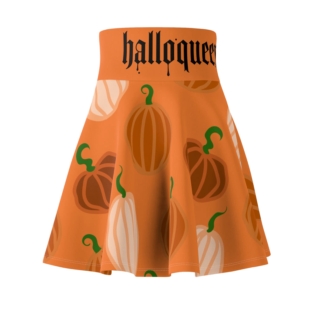 Spooky Autumn Women's Skater Skirt, Halloween Skirt, Fall Fashion, Pumpkin Print Skirt, AOP Skater, Cute Casual Wear