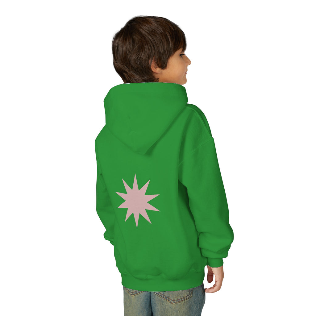 Youth Motivational Hooded Sweatshirt - Be Good Do Good, Positive Vibes, Inspirational Gift, Eco-Friendly Fashion, Everyday Comfort